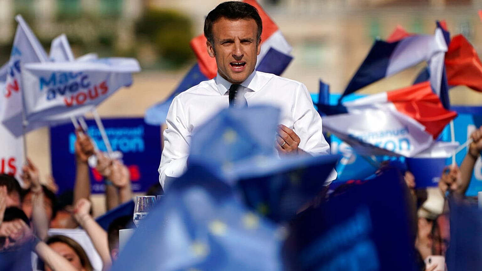 Emmanuel Macron, candidato presidencial