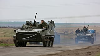 Российские войска под Мариуполем