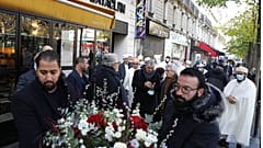 Trauer um die Bataclan-Opfer. Paris 2015