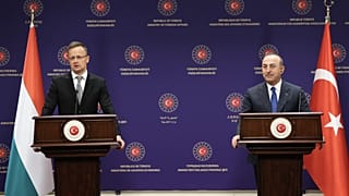 Dışişleri Bakanı Mevlüt Çavuşoğlu ve Macaristan Dışişleri ve Dış Ticaret Bakanı Peter Szijjarto