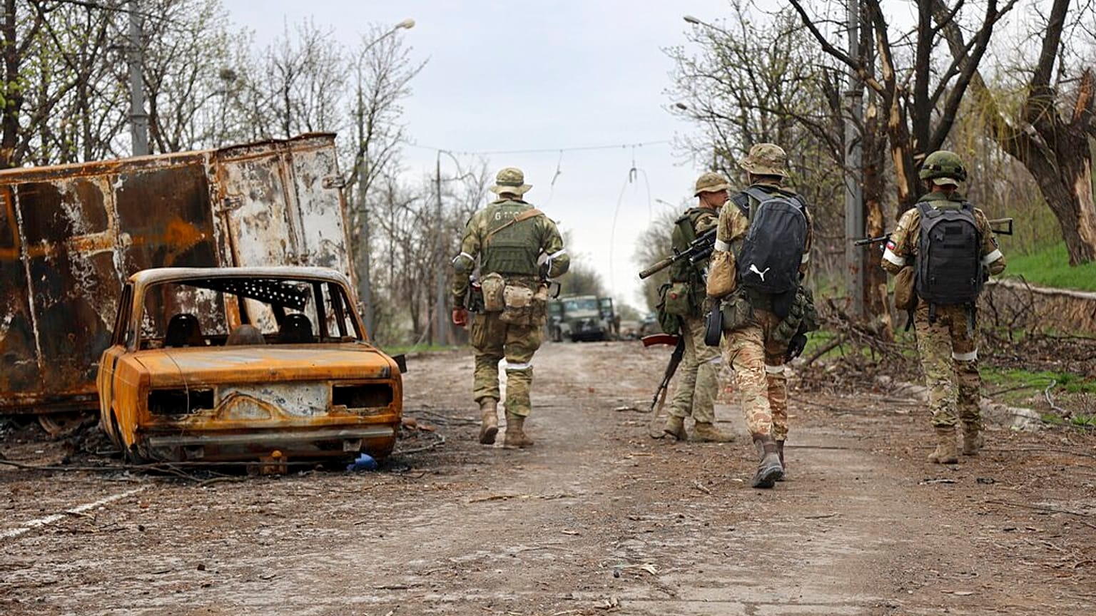 Destruição em Mariupol