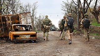 Destruição em Mariupol