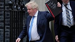 Johnson überschattet von der Partygate-Affäre, London am 5.4.2022 