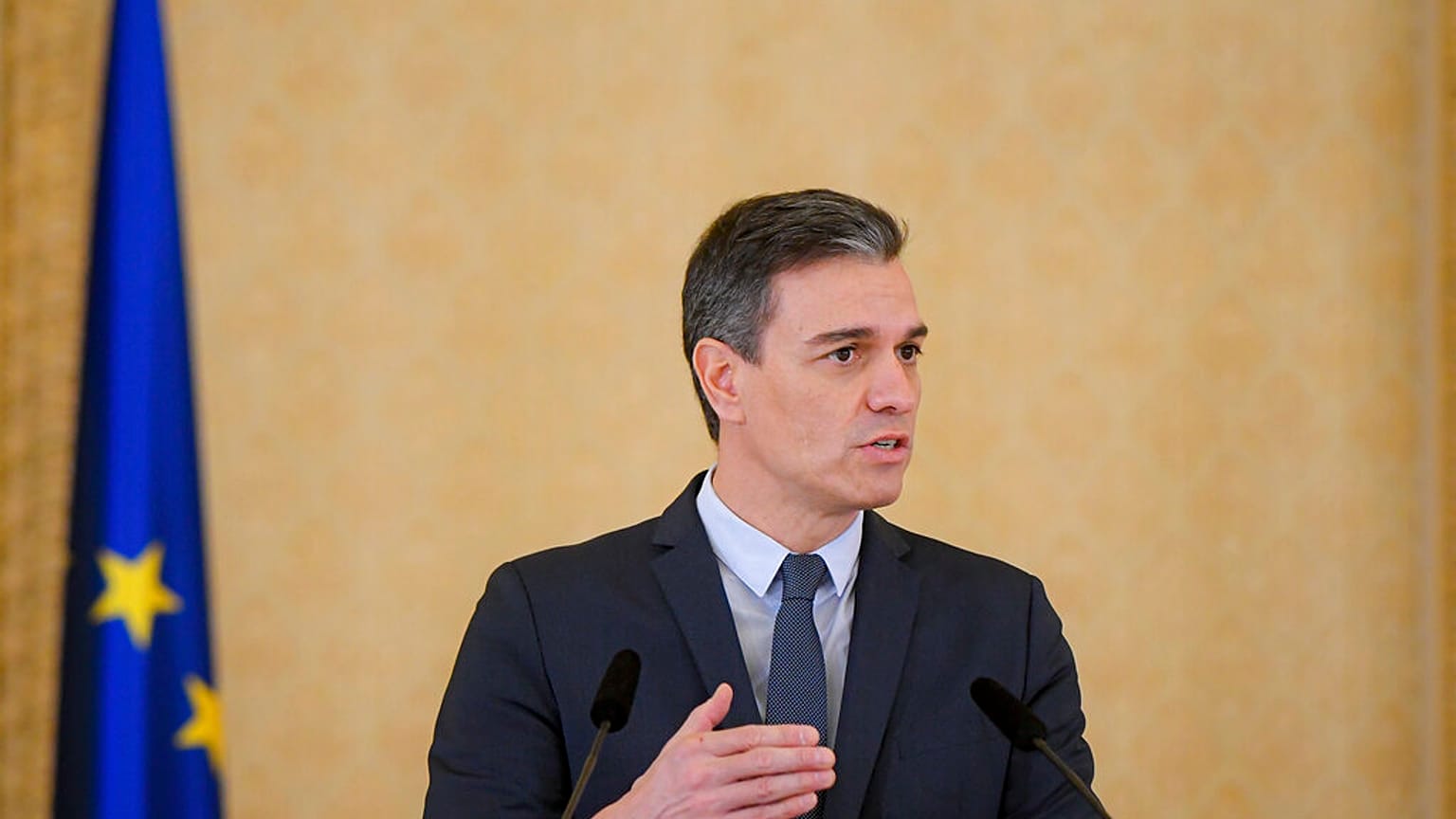 Pedro Sanchez egy korábbi felvételen 
