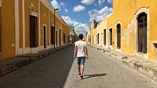 Walking through the beautiful streets of the Yellow City - or Izamal - one of the original Pueblos Mágicos.