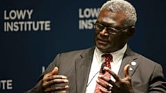 Solomon Adaları Başbakanı Manasseh Damukana Sogavare