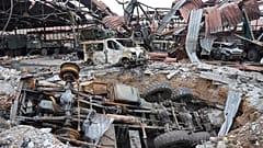 Мариупольский Завод Ильича, захваченный российскими военными