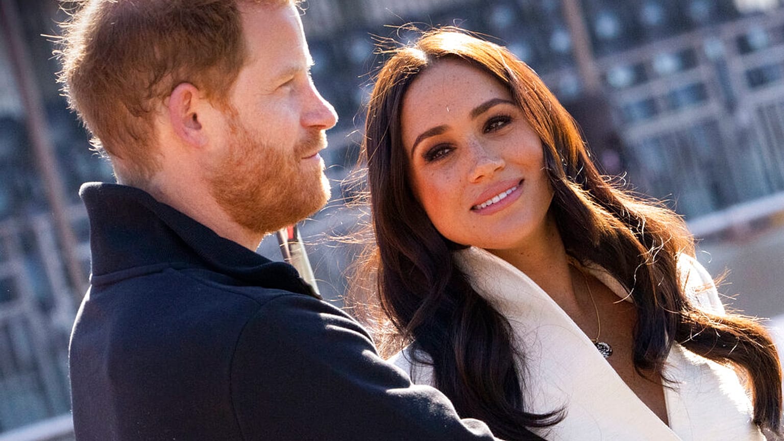 Prinz Harry und Meghan Markle besuchen die Leichtathletikveranstaltung bei den Invictus Games in Den Haag, 17. April 2022