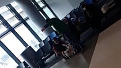 تصویر منتشر شده در شبکه‌‌های اجتماعی از همسر، دختر و داماد آقای قالیباف در فرودگاه امام خمینی تهران