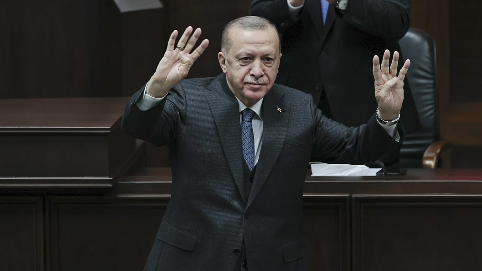 Cumhurbaşkanı ve AK Parti Genel Başkanı Recep Tayyip Erdoğan, partisinin TBMM Grup Toplantısına katıldı
