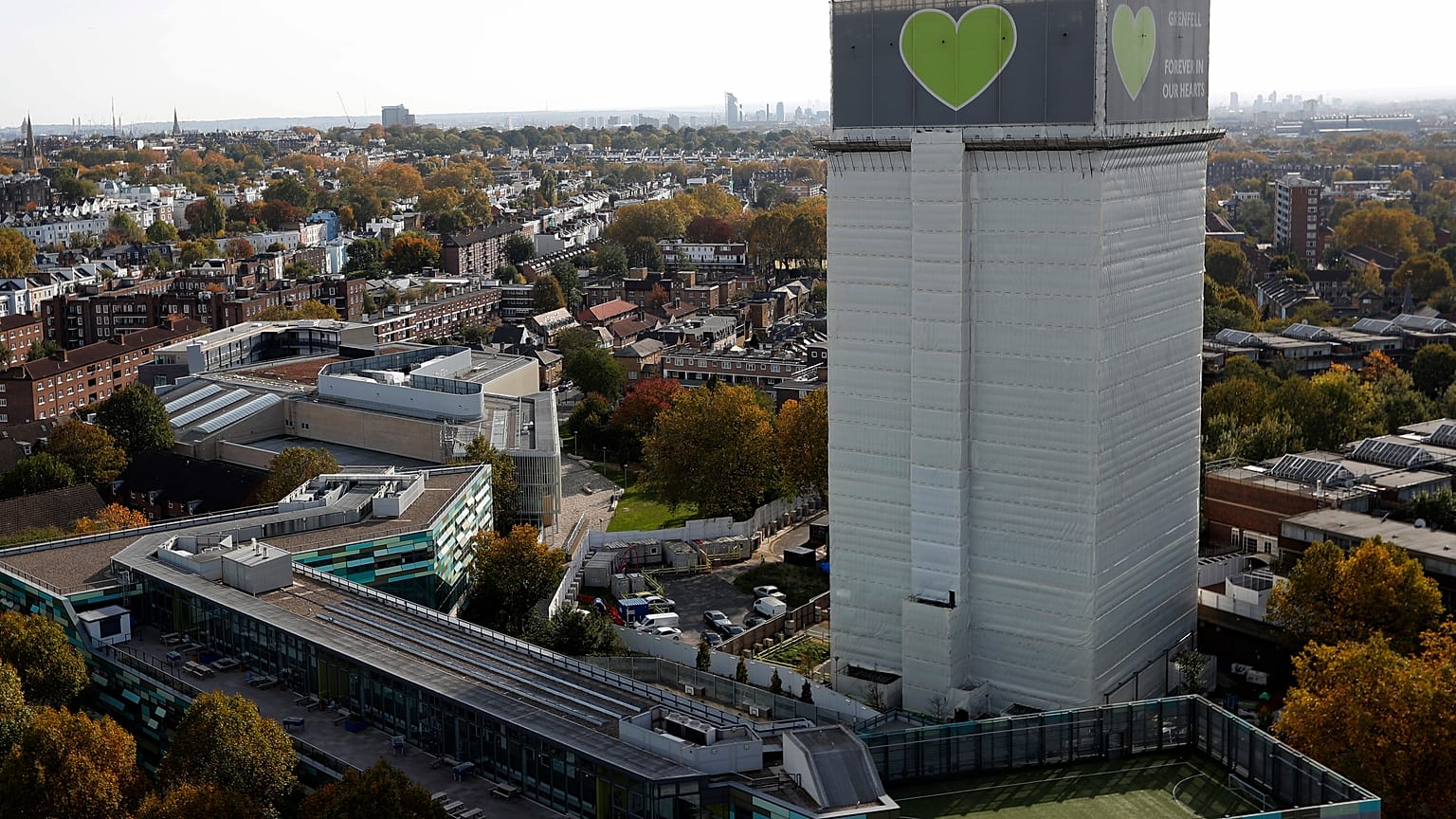 72 people were killed in the Grenfell Tower fire in London in June 2017.