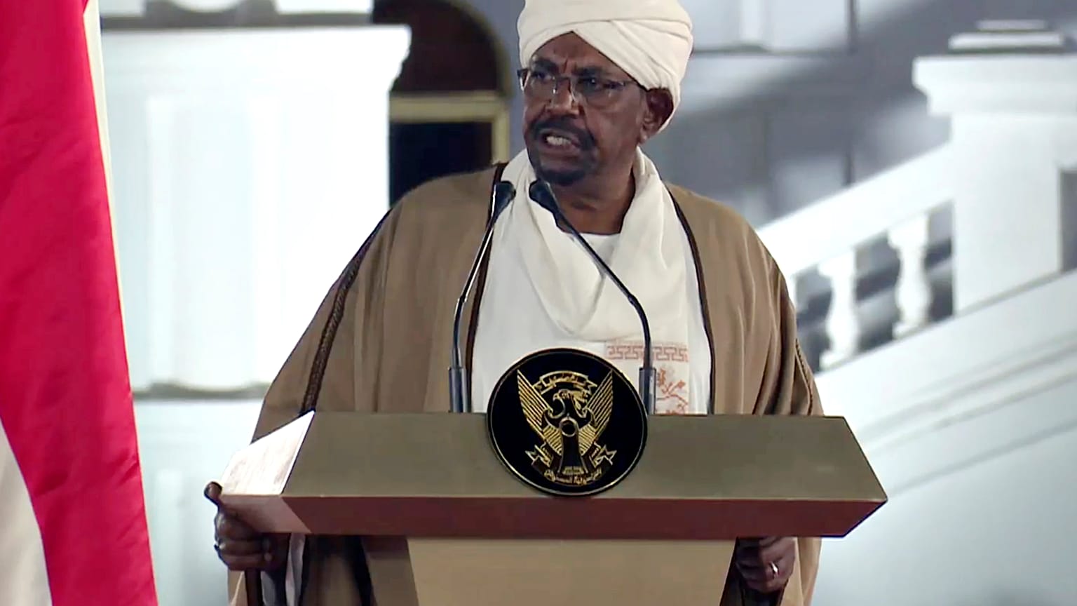 الرئيس السوداني المخلوع عمر البشير
