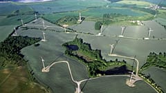 Wind farm in Poland.
