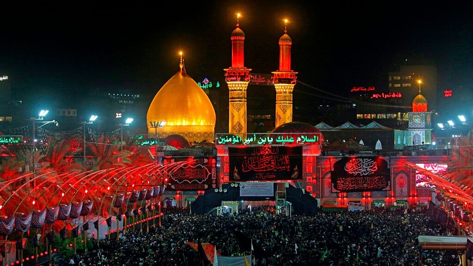 مراسم اربعین در کربلا