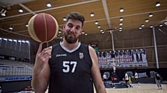 A giant on the basketball court, and now a giant on TikTok 