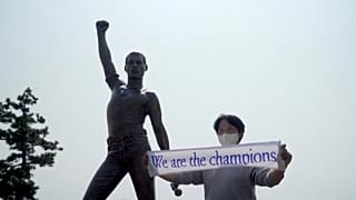 Freddie Mercury statue
