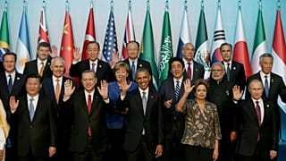 G20 aile fotoğrafı