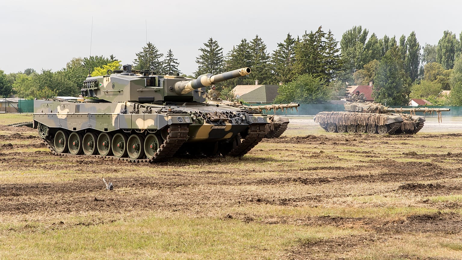 Almanya'nın Leopard tankları 