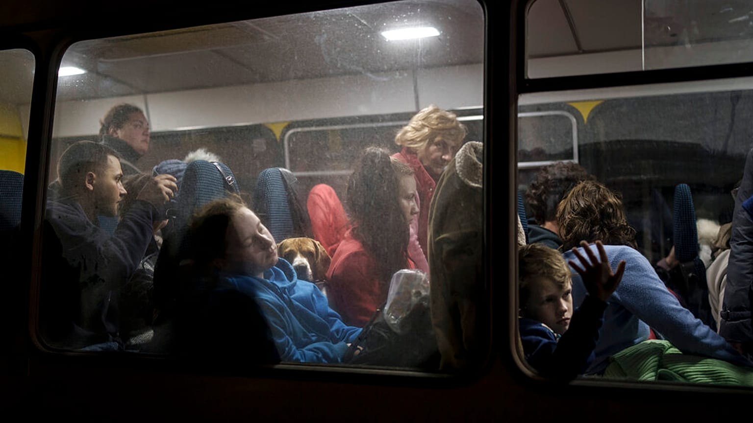 Evacuee from Mariupol