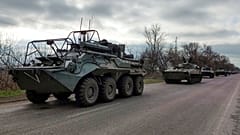 Gepanzerte russische Fahrzeuge