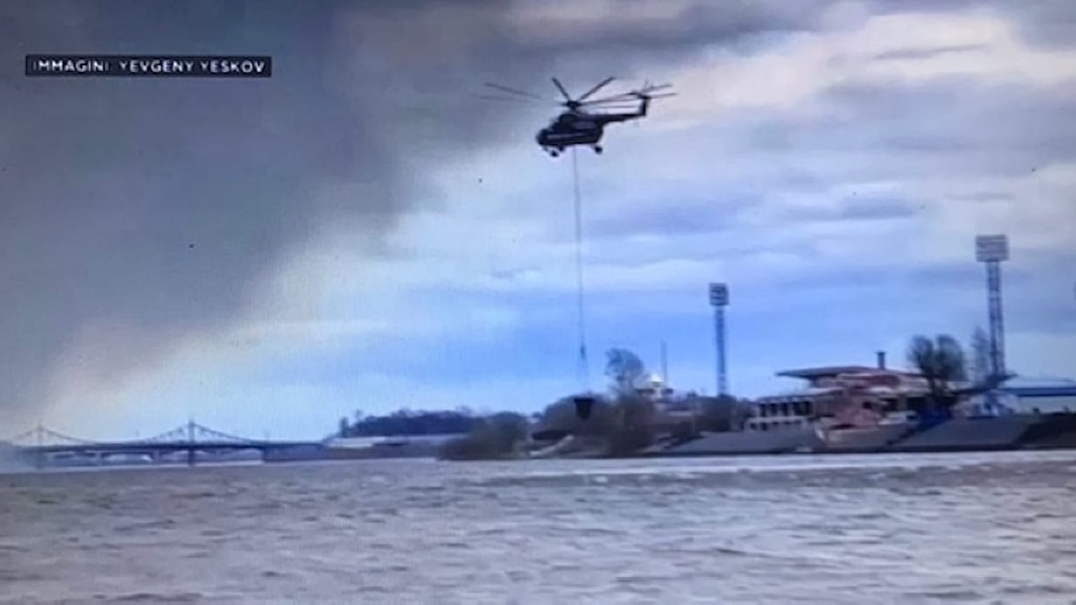 Incendio in Russia