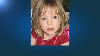 Bild der damals fast 4-jährigen Maddie McCann