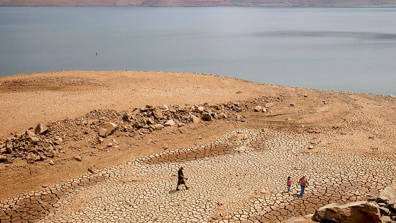 Lago Oroville, California, EUA