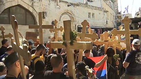 Karfreitag in Jerusalem