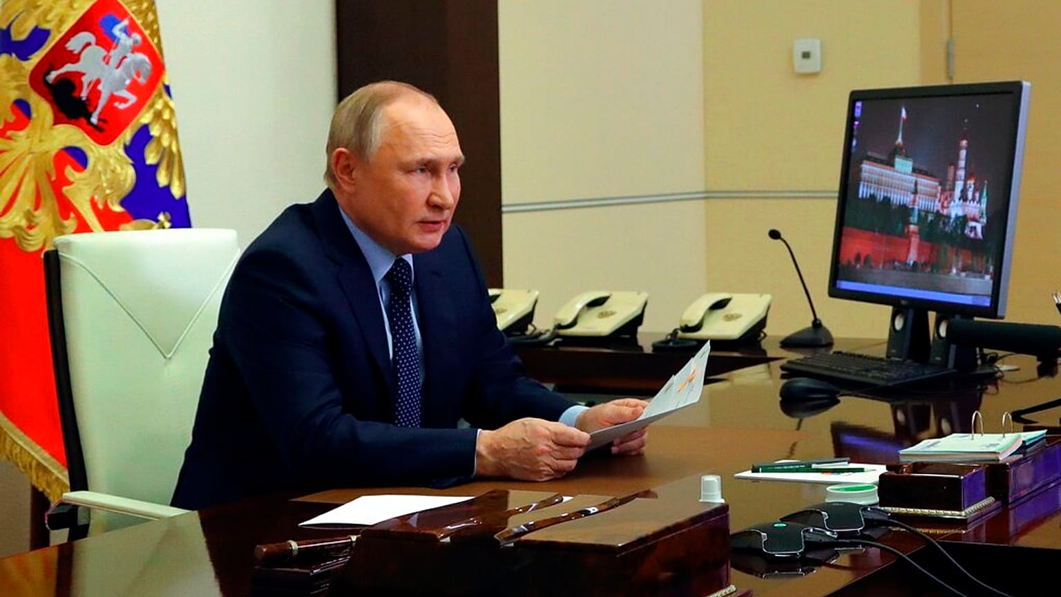 El presidente ruso Vladímir Putin