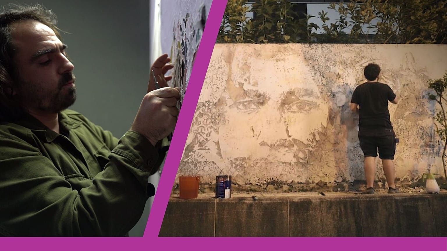 Urban artist Vhils