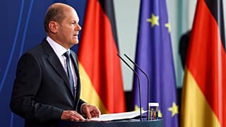 Le chancelier allemand Olaf Scholz