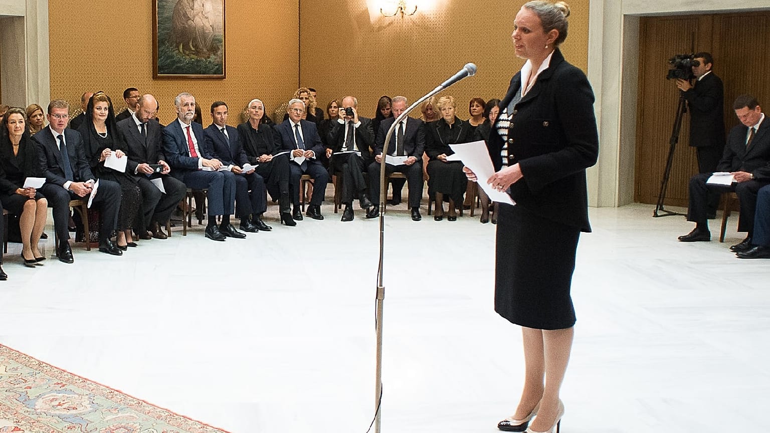 Carole Dieschbourg egy korábbi felvételen
