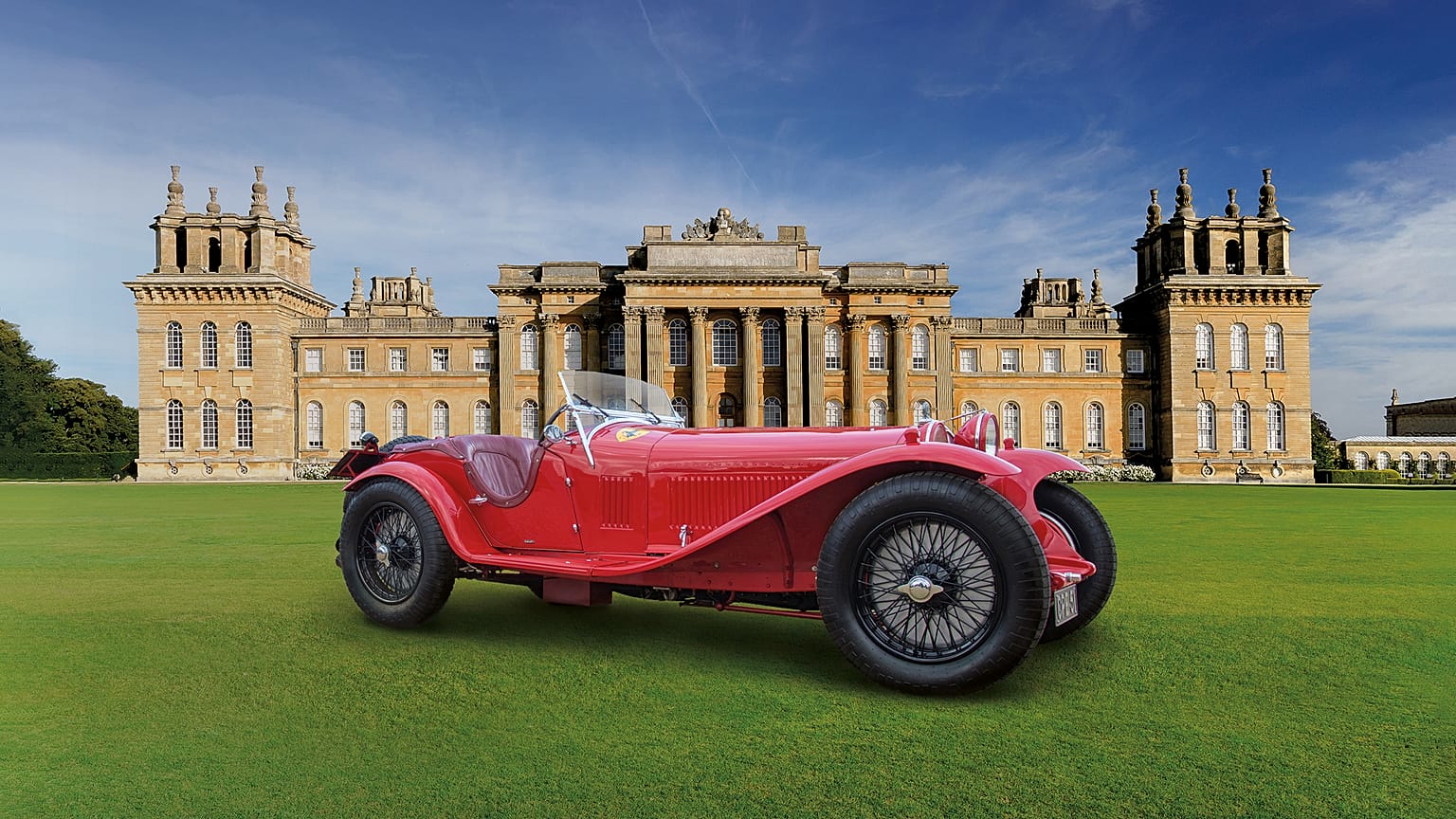 Ferraris, Alfa Romeos and a 1934 Barnato Hassan Special worth more than 4 million pounds are all on display at this year's Salon Privé