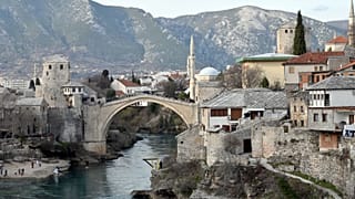 مدينة موستار جنوب البوسنة