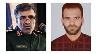 حسین الماسی، فرمانده سپاه و محمود آبسالان فرزند یکی از سرداران سپاه