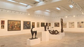 معرض جمع أعمال فنانين رواد في الرسم والنحت كانت قد سُرقت، العراق-بغداد