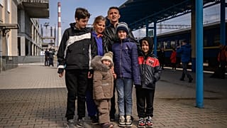 Am Ende des fünftägigen Fußmarsches