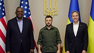 Bild aus einem Video, das vom Pressebüro des ukrainischen Präsidenten zur Verfügung gestellt wurde,