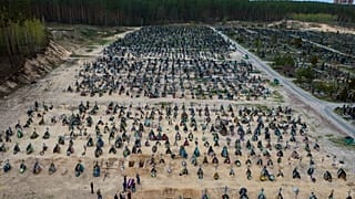 Кладбище в Ирпене