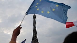 Les partisans d'Emmanuel Macron rassemblés à Paris, le 24/04/2022