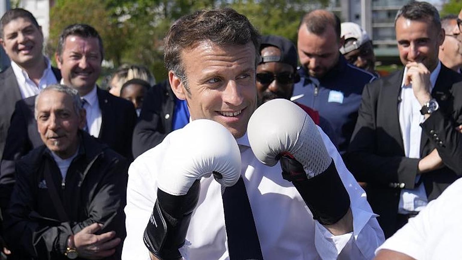 Emmanuel Macron, presidente de Francia.