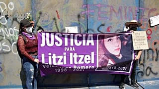 Collectives protest against femicides in Mexico 