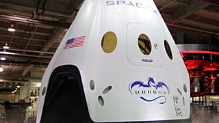 A SpaceX Crew Dragon kapszulája