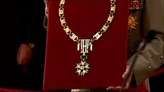 La Grand Croix de la Légion d'honneur, remise au président lors de son investiture