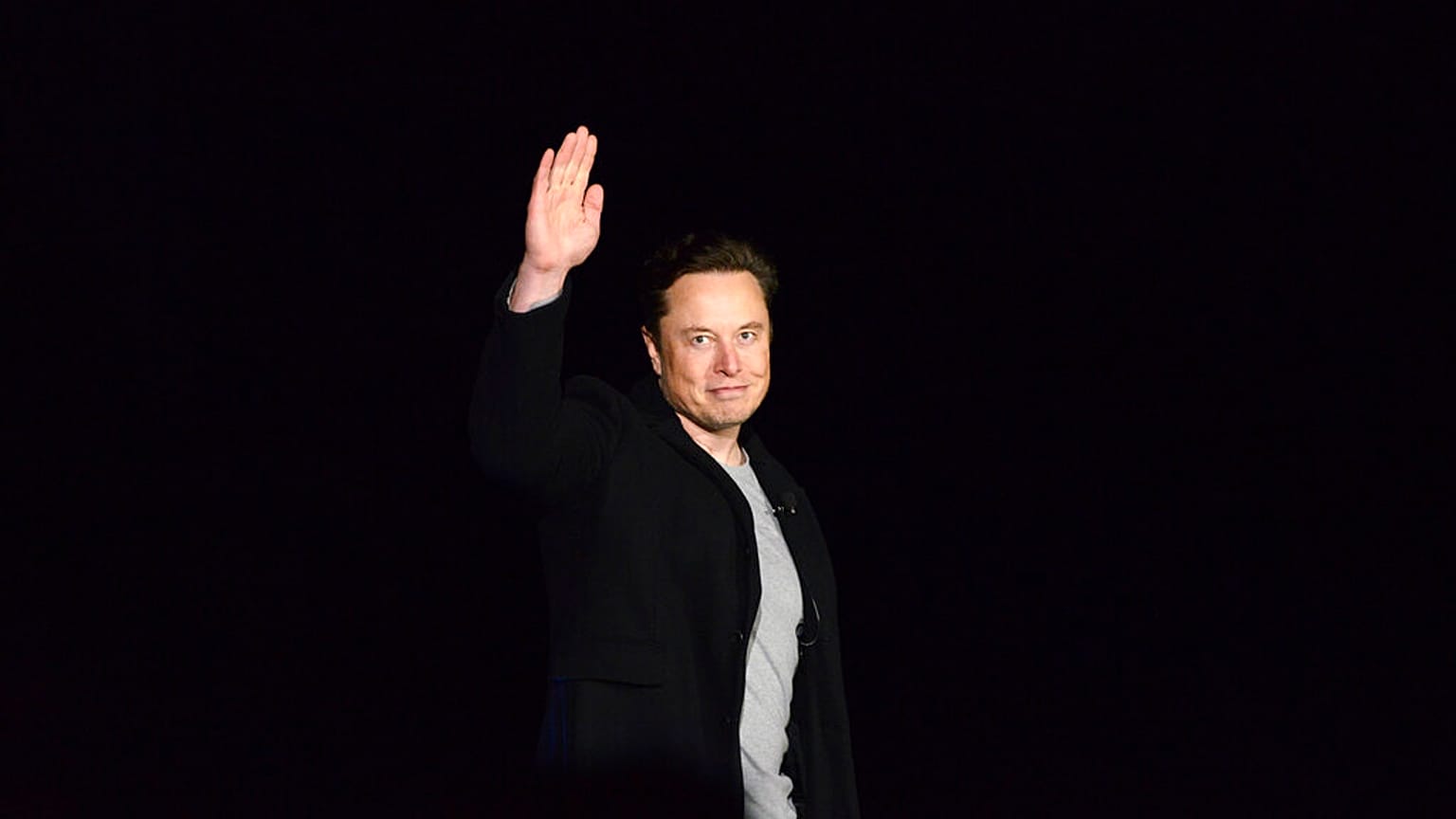 Elon Musk el pasado mes de febrero