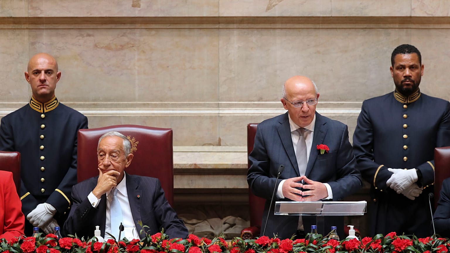 Cerimónia comemorativa do 25 de Abril na Assembleia da República