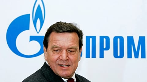 Former German Chancellor Gerhard Schroeder holds positions on boards in Russia's energy sector.