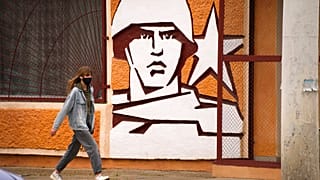 Transdinyester'in Tiraspol kentinde konuşlu Rus birliklerinin karargahı