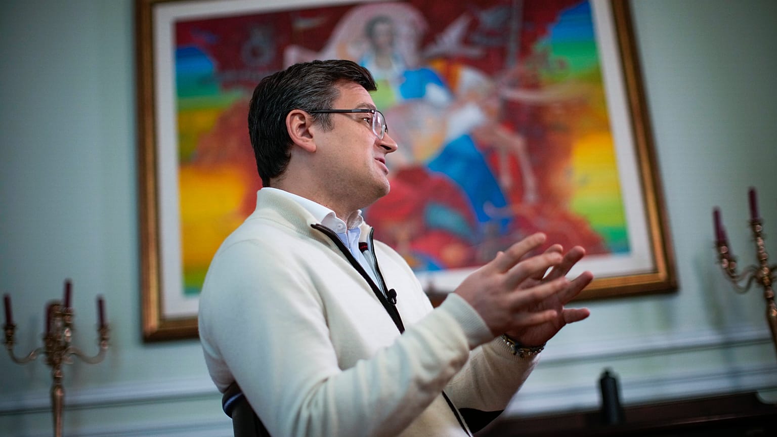 Dmitro Kuleba, ministro de Asuntos Exteriores de Ucrania