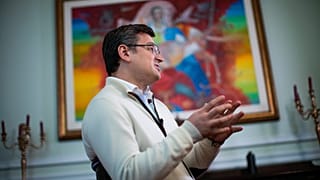 Dmitro Kuleba, ministro de Asuntos Exteriores de Ucrania